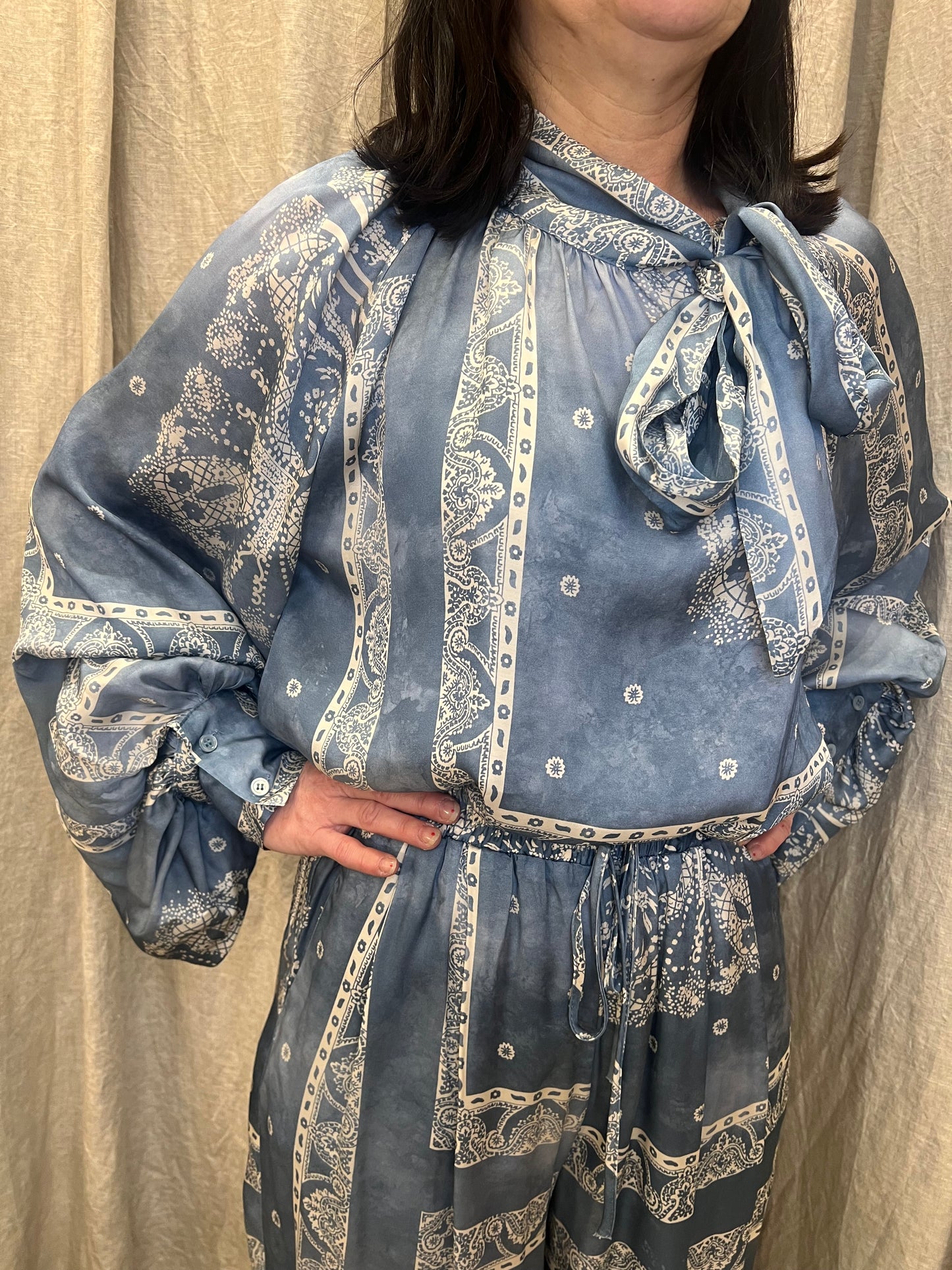 VICOLO Camicia fantasia