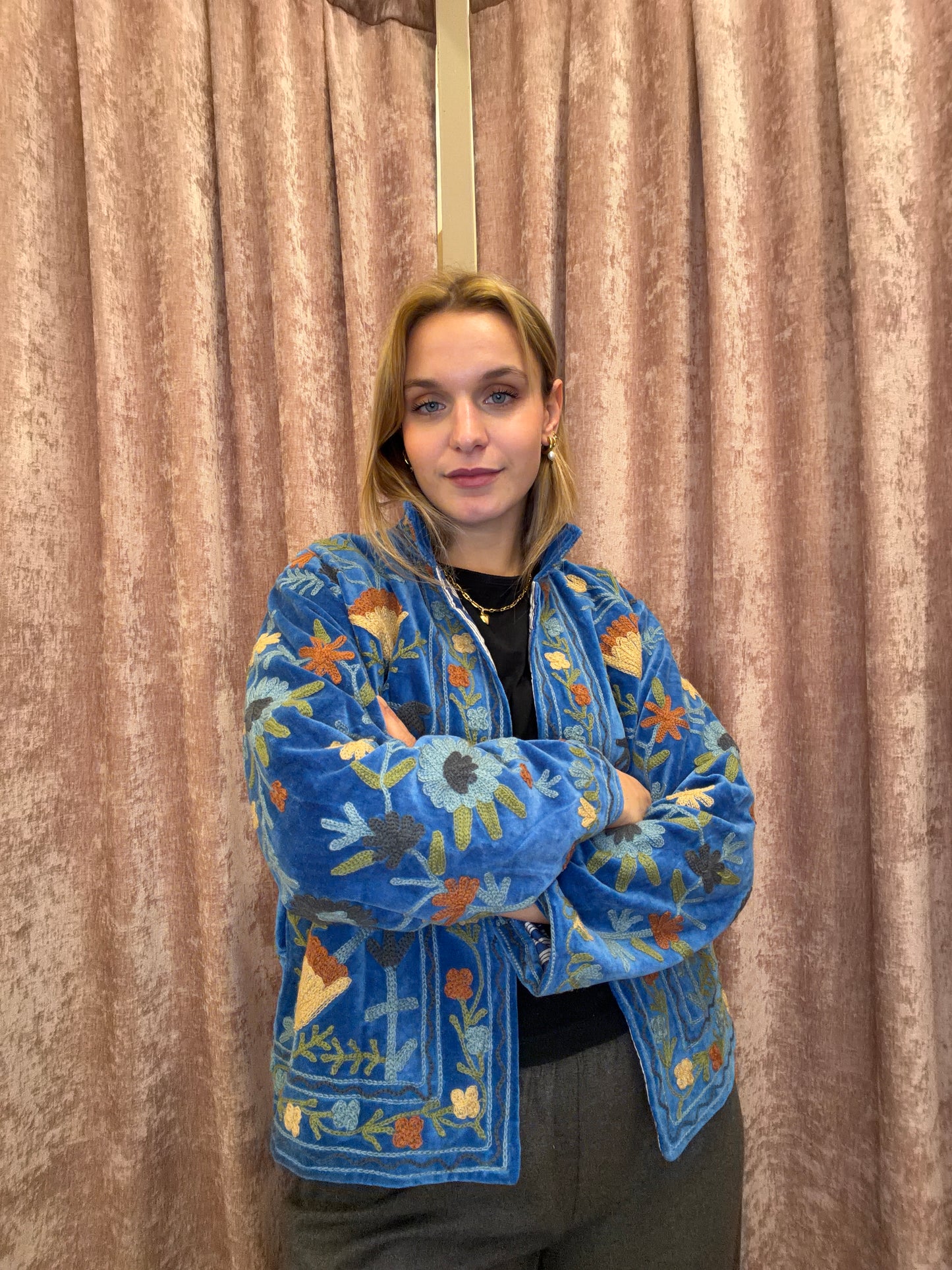 Giacca Indiana Ricamata