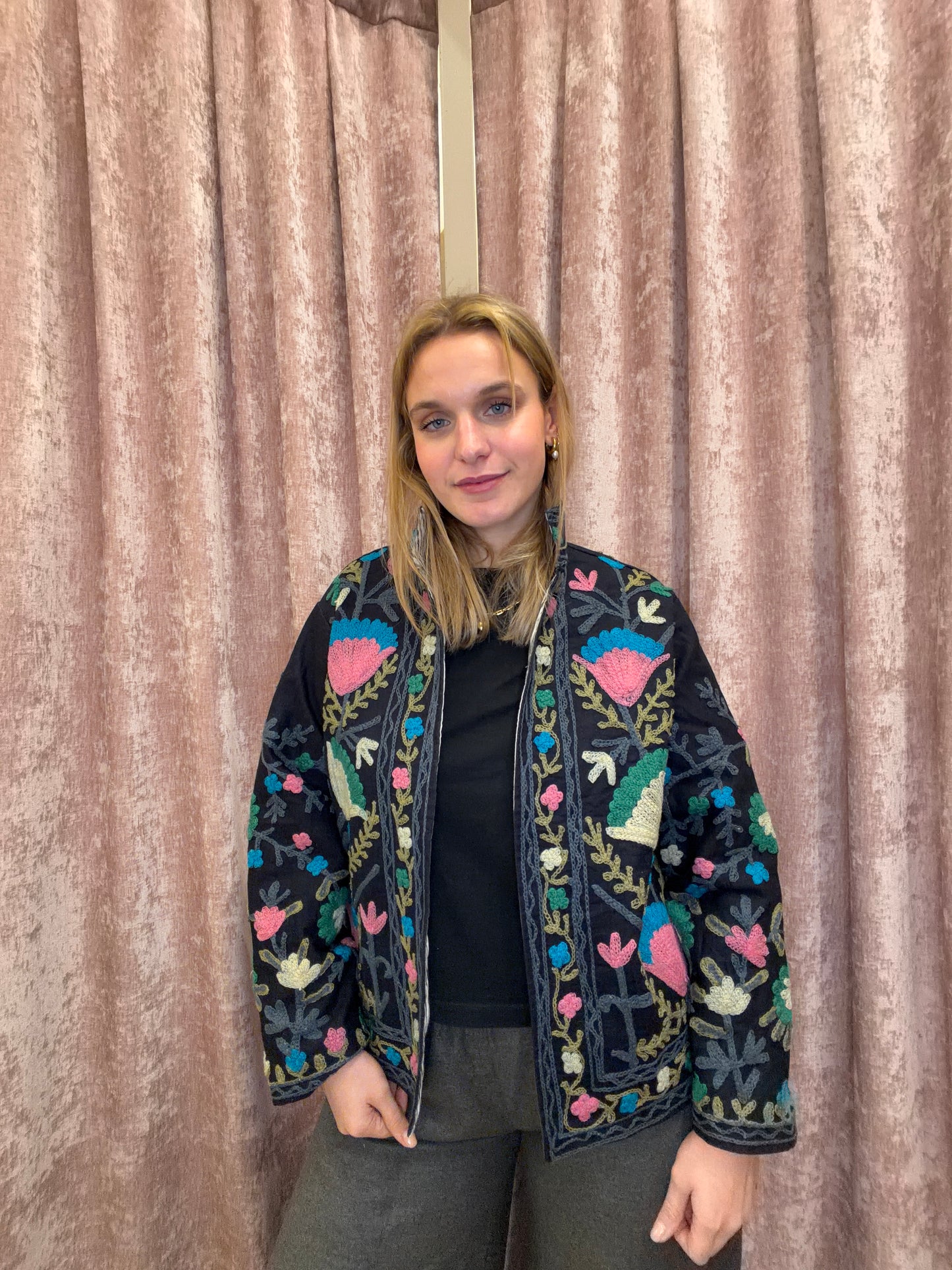 Giacca Indiana Ricamata