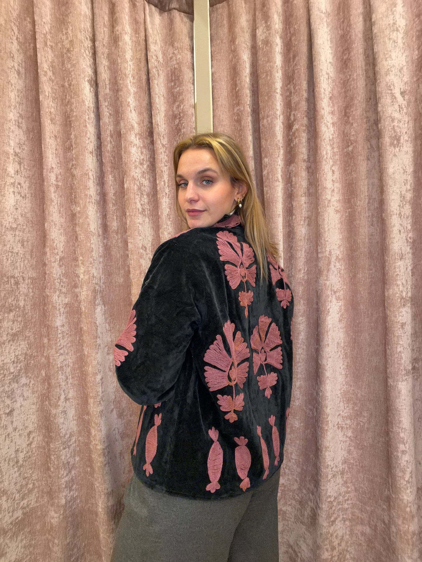 Giacca Indiana Ricamata