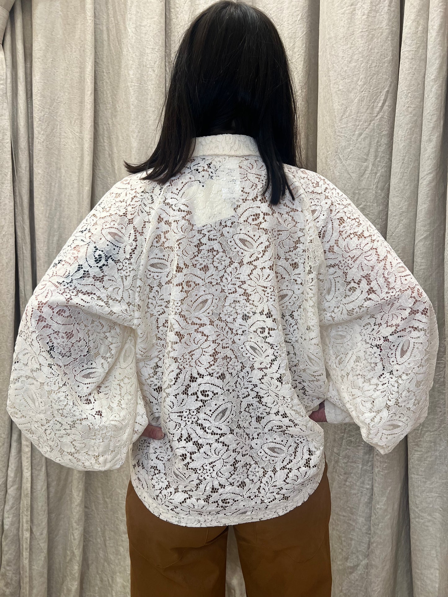 VICOLO Camicia in pizzo