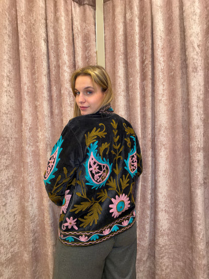 Giacca Indiana Ricamata