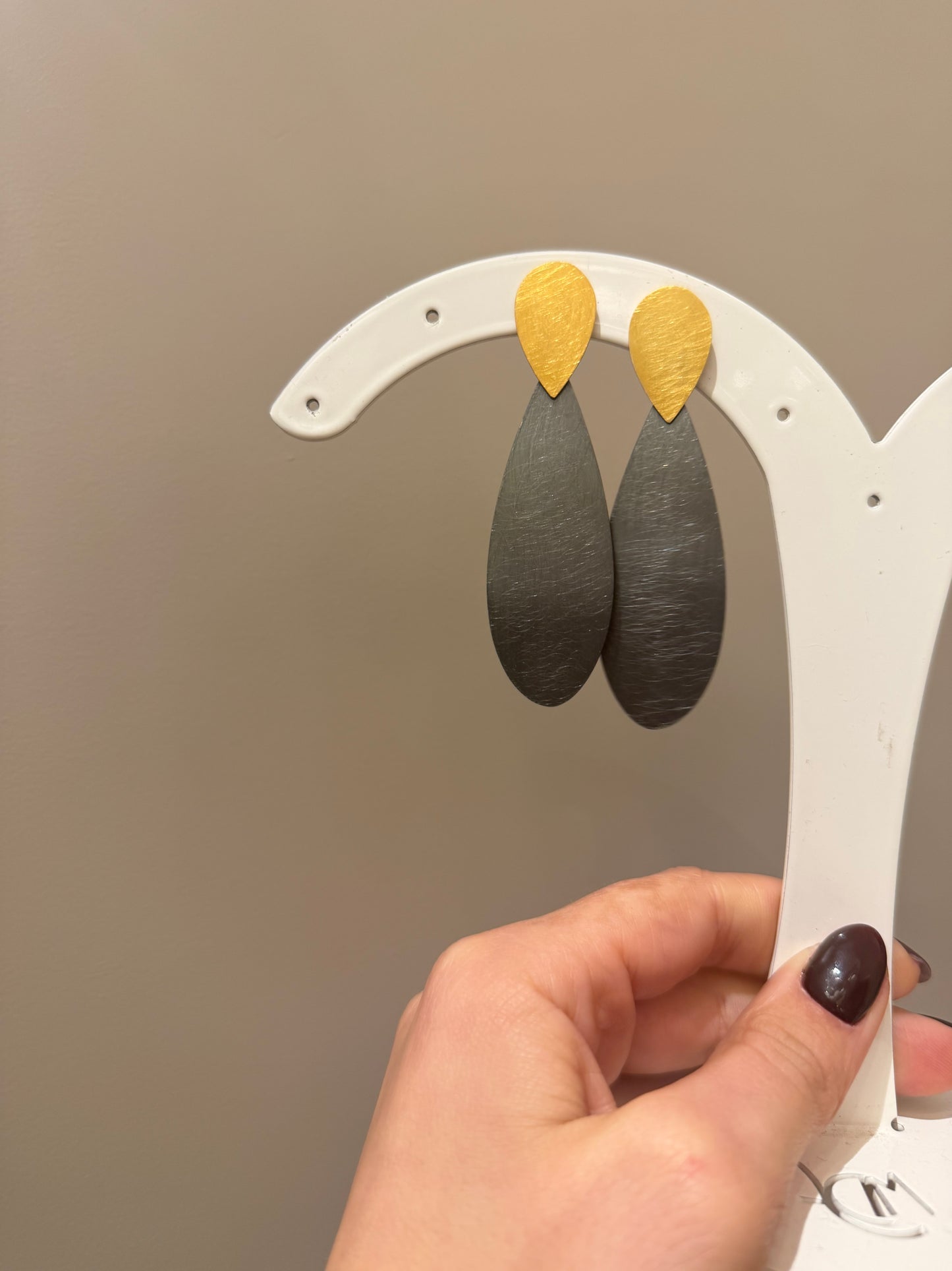 Orecchini a doppia goccia