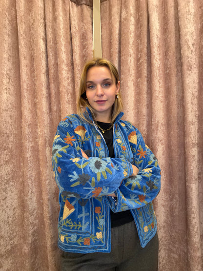 Giacca Indiana Ricamata