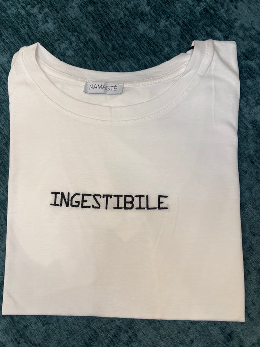 NAMASTÉ t-shirt “ Ingestibile “