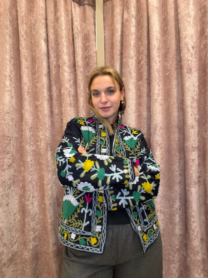 Giacca Indiana Ricamata