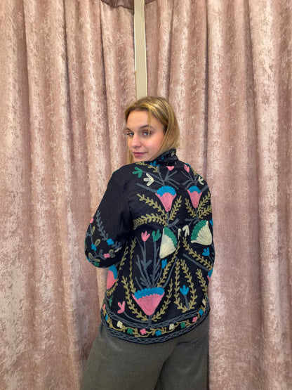 Giacca Indiana Ricamata