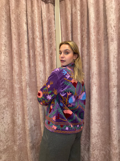 Giacca Indiana Ricamata