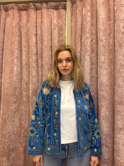 Giacche in velluto ricamato