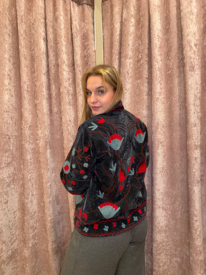 Giacca Indiana Ricamata