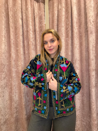 Giacca Indiana Ricamata