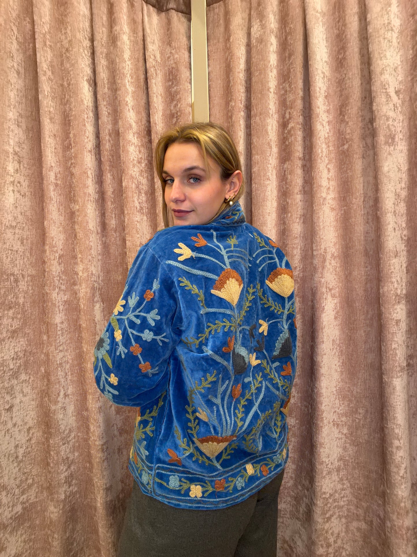 Giacca Indiana Ricamata