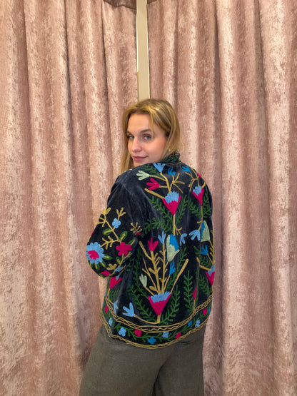 Giacca Indiana Ricamata