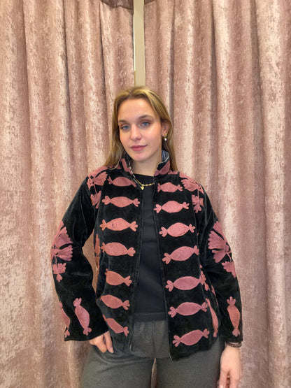 Giacca Indiana Ricamata