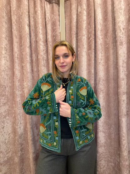 Giacca Indiana Ricamata