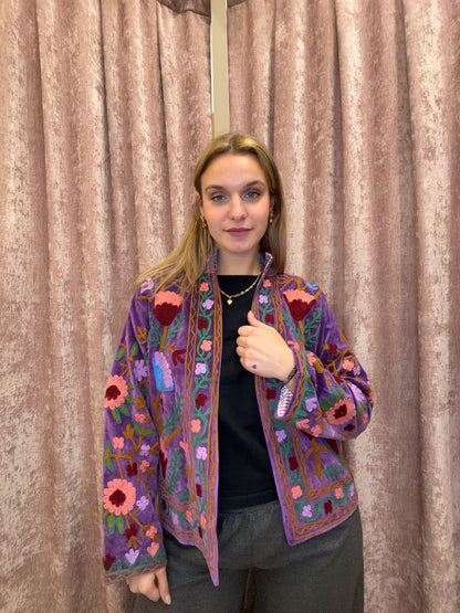 Giacca Indiana Ricamata