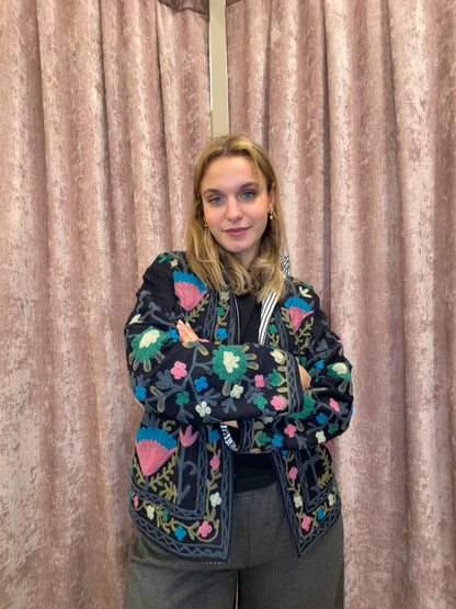 Giacca Indiana Ricamata