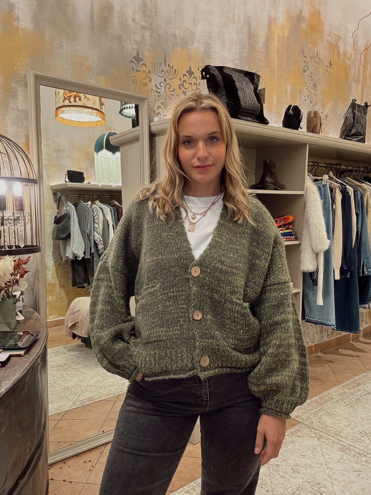 Cardigan Morbido Oversize