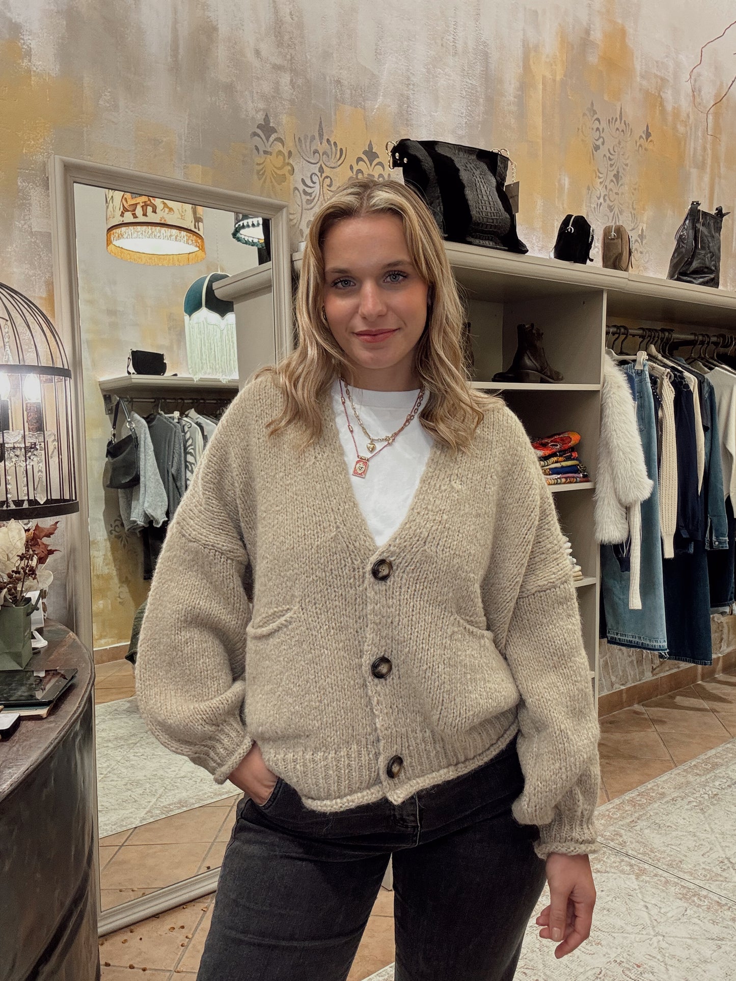 Cardigan Morbido Oversize